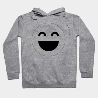 Laugh emoticon Vector. Hoodie